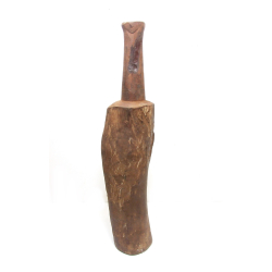 Rzeźba Butla z drewna egzotycznego 54cm
